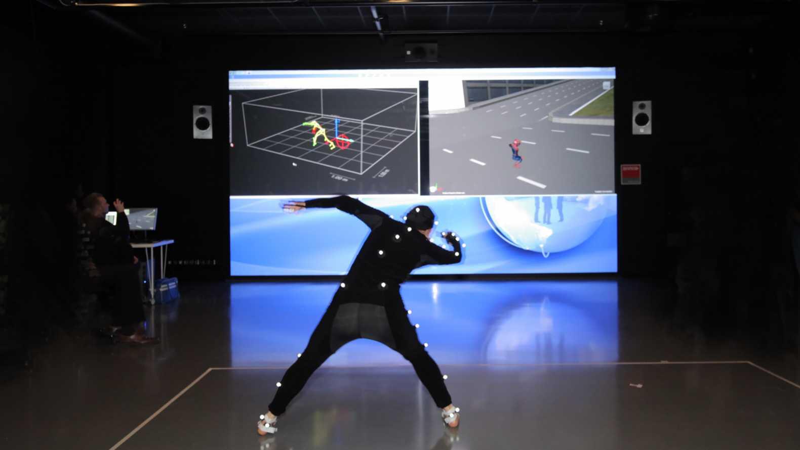 Person using Motion Capture 